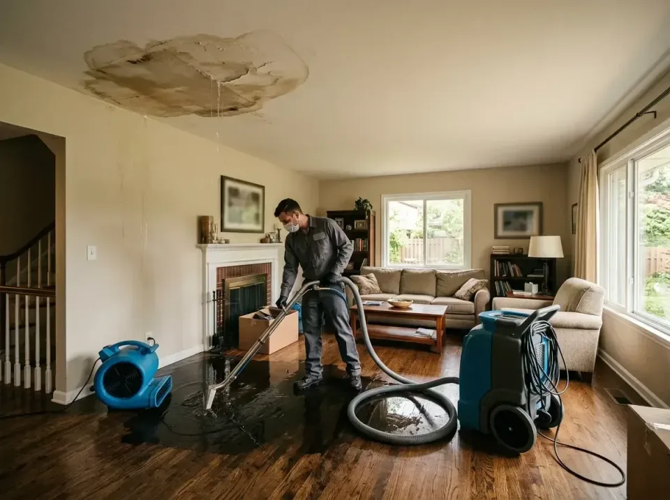 attic-pipe-burst-ceiling-drip-008 — frequently asked questions, Water Damage Restoration & Carpet Care in Silverdale, WA